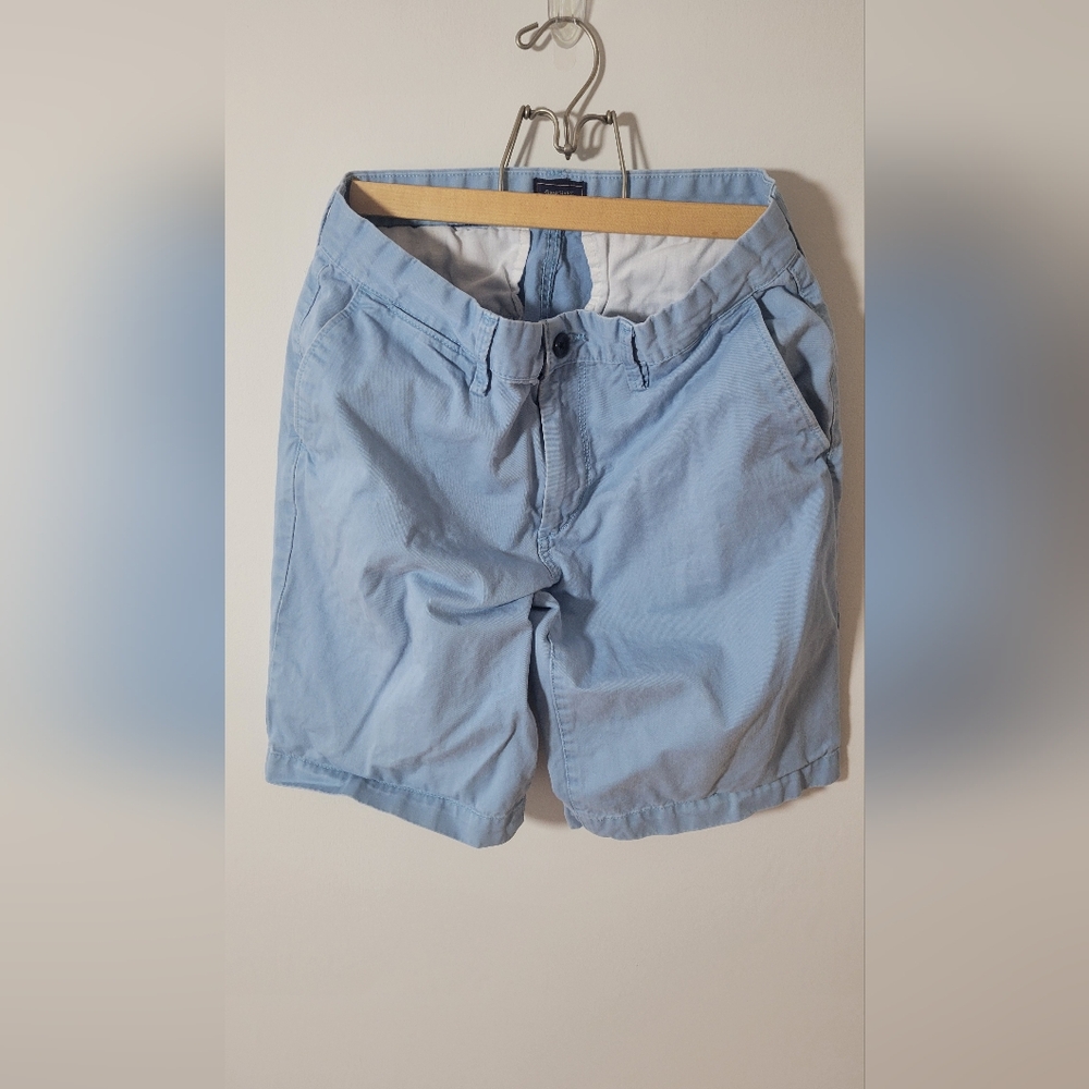 Gap Mens Light Blue Khaki Shorts 30-31 Waist